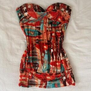 Y2K 2000s Body Central Strapless Top